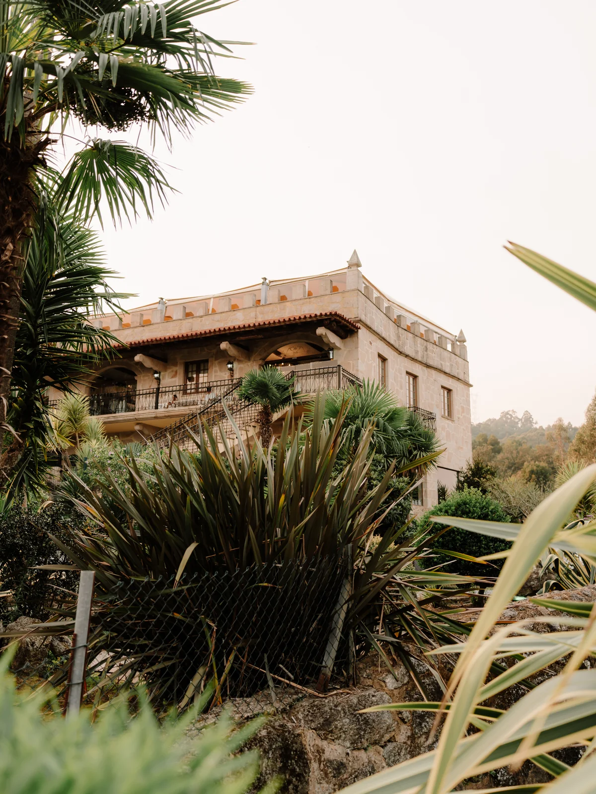 Fragmento 1 dos jardins e espaços da Quinta do Ribeiro